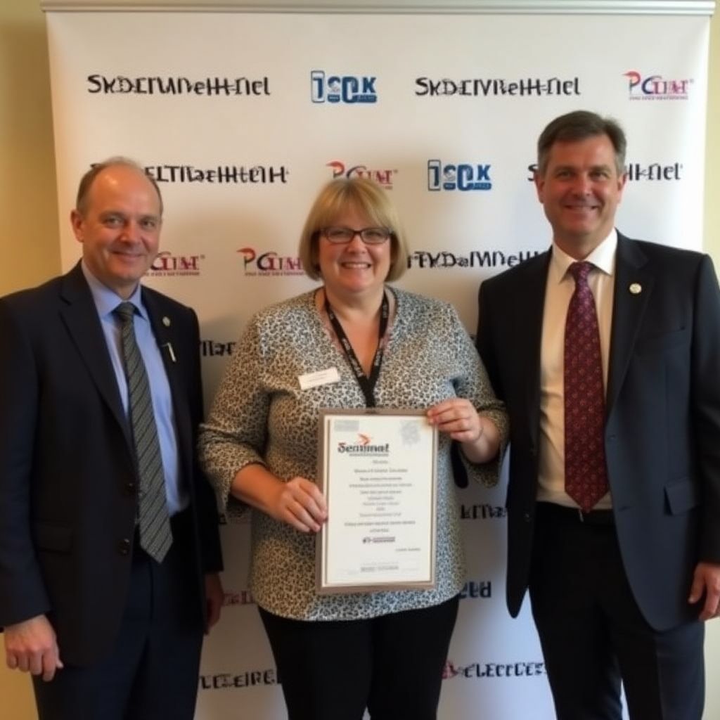 Award ceremony recognition event